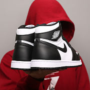 Nike Air Jordan 1 Retro High Black White - 6