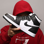 Nike Air Jordan 1 Retro High Black White - 5