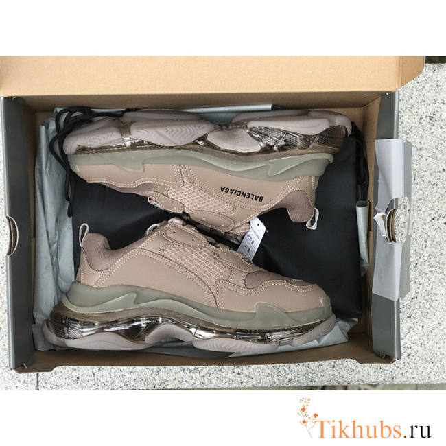 Balenciaga Triple S Off-White Light Brown - 1