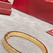 Cartier Diamond Paved Love Bracelet Gold  - 2