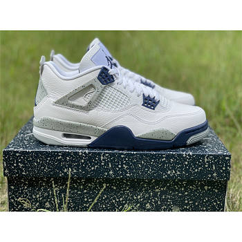 Jordan 4 Retro White Midnight Navy