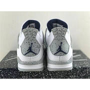 Jordan 4 Retro White Midnight Navy - 6