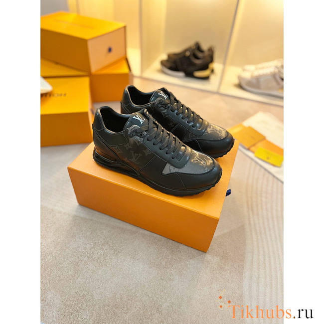 Louis Vuitton LV Run Away Trainers Black - 1