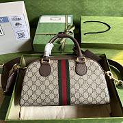 Gucci Ophidia Medium GG Top Handle Bag 32.5x20x16cm - 5