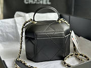 Chanel Vanity Case Black 16.5x15.5x11.5cm - 4