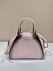 Prada Small Brushed Leather Prada Supernova Handbag Pink 25.5x13.5x18cm - 1