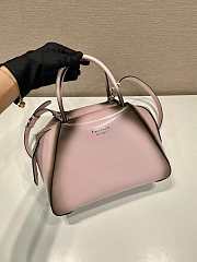 Prada Small Brushed Leather Prada Supernova Handbag Pink 25.5x13.5x18cm - 5