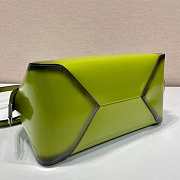 Prada Small Brushed Leather Prada Supernova Handbag Green 25.5x13.5x18cm - 6