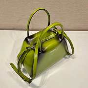 Prada Small Brushed Leather Prada Supernova Handbag Green 25.5x13.5x18cm - 4