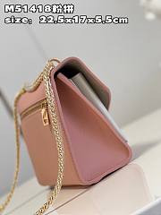 Louis Vuitton LV Mylockme Chain Bag Pink 22.5 x 17 x 5.5 cm - 6