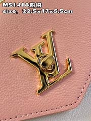 Louis Vuitton LV Mylockme Chain Bag Pink 22.5 x 17 x 5.5 cm - 2