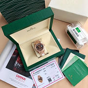 Rolex Day-Date 2 41mm Rose Cadran chocolat M218235-0035 - 2