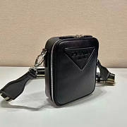 Prada Saffiano Leather Shoulder Bag 19x16x5.5cm - 4