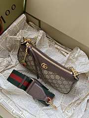 Gucci Ophidia GG Small Handbag Brown 25x15.5x6cm - 4