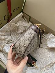 Gucci Ophidia GG Small Handbag Brown 25x15.5x6cm - 6
