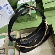 Gucci Aphrodite Small Shoulder Bag Black 25x19x7cm - 5