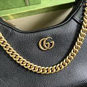 Gucci Aphrodite Small Shoulder Bag Black 25x19x7cm - 3