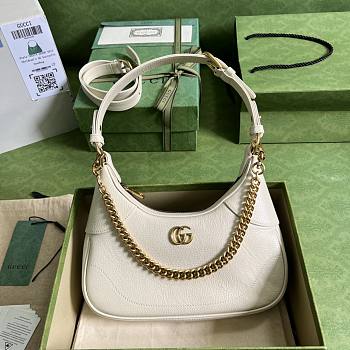 Gucci Aphrodite Small Shoulder Bag White 25x19x7cm