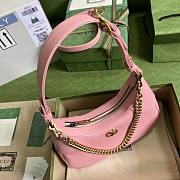 Gucci Aphrodite Small Shoulder Bag Pink 25x19x7cm - 5