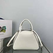 Prada Small Leather Prada Supernova Handbag White 25.5x13.5x18cm - 5