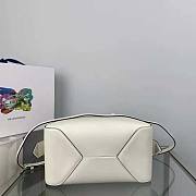 Prada Small Leather Prada Supernova Handbag White 25.5x13.5x18cm - 3