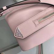 Prada Small Leather Prada Supernova Handbag Pink 25.5x13.5x18cm - 6