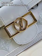 Louis Vuitton LV Dauphine East West White 24.5 x 13.5 x 9 cm - 2