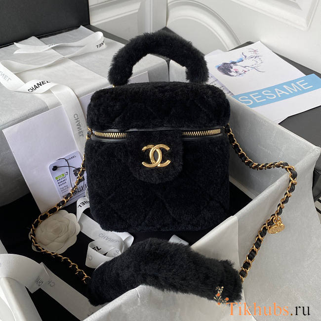 Chanel Small Vanity Case Black 27 × 17 × 17 cm  - 1