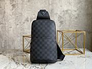Louis Vuitton LV Avenue Sling Bag Damier Graphite Canvas 31x21x9cm - 1