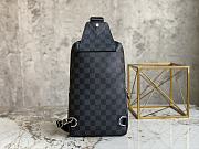 Louis Vuitton LV Avenue Sling Bag Damier Graphite Canvas 31x21x9cm - 6