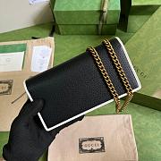 Adidas X Gucci Wallet With Chain Black 19x10x3cm - 4