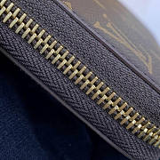 Louis Vuitton LV Monogram Zippy Wallet Red 19.5 x 10.5 x 2.5 cm - 3