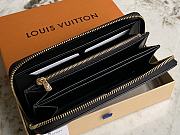 Louis Vuitton LV Zippy Wallet Black 19.5x10.5x2.5cm - 2