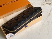 Louis Vuitton LV Zippy Wallet Black 19.5x10.5x2.5cm - 3