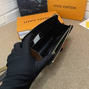 Louis Vuitton LV Zippy Dauphine Wallet 19.5x11.5x2.0cm - 5