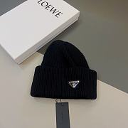 Prada Black Beanie - 4