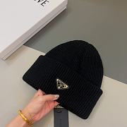 Prada Black Beanie - 3