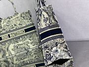 Dior Large Book Tote Blue Toile de Jouy 42 x 35 x 18.5 cm - 6