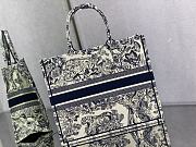 Dior Large Book Tote Blue Toile de Jouy 42 x 35 x 18.5 cm - 2