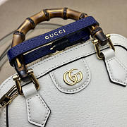 Gucci Diana Mini Tote Bag White 20x16x8.5cm - 4
