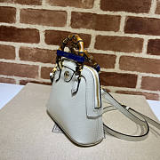Gucci Diana Mini Tote Bag White 20x16x8.5cm - 6