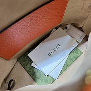 Gucci Diana Mini Tote Bag Orange 20x16x8.5cm - 5