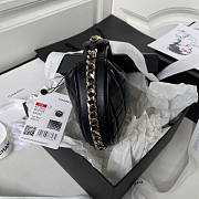 Chanel Black Pouch 16x16x5.5cm - 4