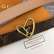Louis Vuitton LV Fall in Love Reversible Belt Monogram Black Brown - 2