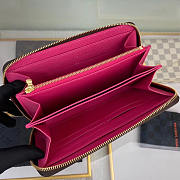 Louis Vuitton LV Zippy Wallet Fuchsia Pink 19.5 x 10.5 x 2.5 cm - 2