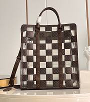 Louis Vuitton LV Sac Plat Chess Coated Canvas and PVC 36 x 40 x 9 cm - 1