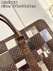 Louis Vuitton LV Sac Plat Chess Coated Canvas and PVC 36 x 40 x 9 cm - 3