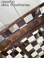 Louis Vuitton LV Sac Plat Chess Coated Canvas and PVC 36 x 40 x 9 cm - 2