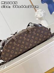 Louis Vuitton LV Christopher Backpack Canvas And PVC 38 x 44 x 21 cm - 6