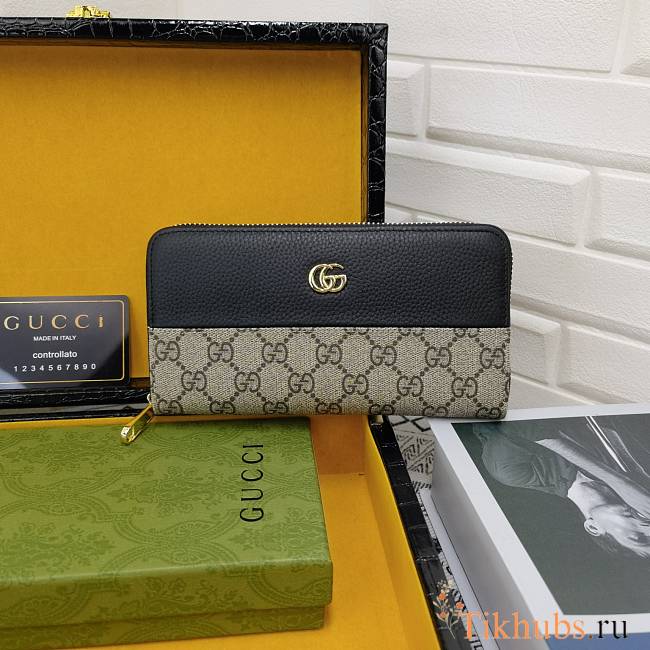 Gucci GG Marmont Zip Around Wallet 19x10x2.5cm - 1